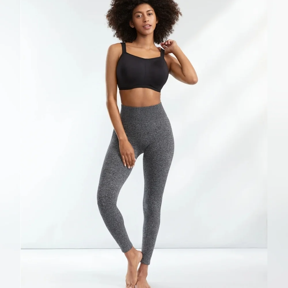 Bare Necessities Seamless Leggings NWT Marle Heather Gray